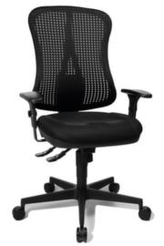 Topstar Siège de bureau pivotant HEAD POINT SY, Dossier maille, noir