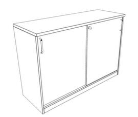 Nowy Styl Armoire à portes coulissantes pour bureau E10