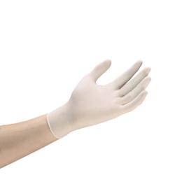 Gants jetables intérieur poudré Eco en latex naturel