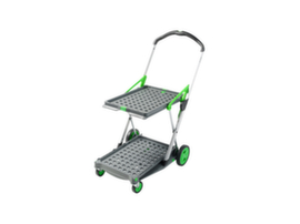 Mobile pliable CLAX, y compris boîte pliante, force 60 kg, 2 plateaux