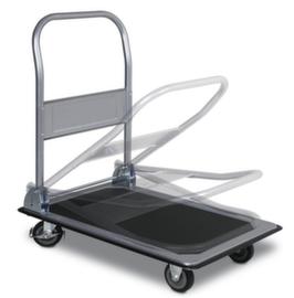 Chariot avec barre de poussée pliable force max. 300 kg