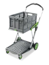 Chariot pliable CLAX avec caisse pliable