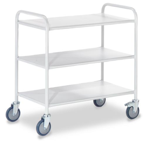 Rollcart Bürowagen, Traglast 150 kg, 3 Etagen Standard 1 L