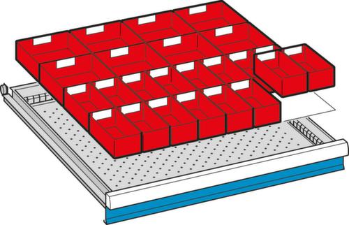 Einsatzkasten-Set für Schubladen 717 mm Technische Zeichnung 1 L