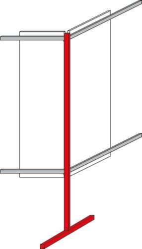 Kappes Eckstütze RasterPlan® für Loch-/Schlitzplatte Technische Zeichnung 1 L