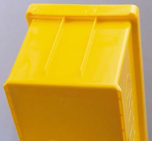 Kappes Sichtlagerkasten RasterPlan® Favorit, gelb, Tiefe 85 mm Detail 4 L