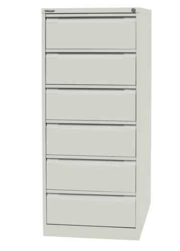 Bisley Karteikartenschrank B97, zweibahnig, weiß/weiß Standard 3 L