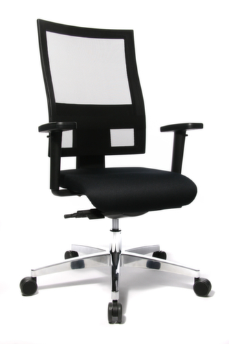 Topstar Drehstuhl Sitness 60 mit Body-Balance-Tec-Gelenk, Netzrückenlehne, schwarz Standard 3 L