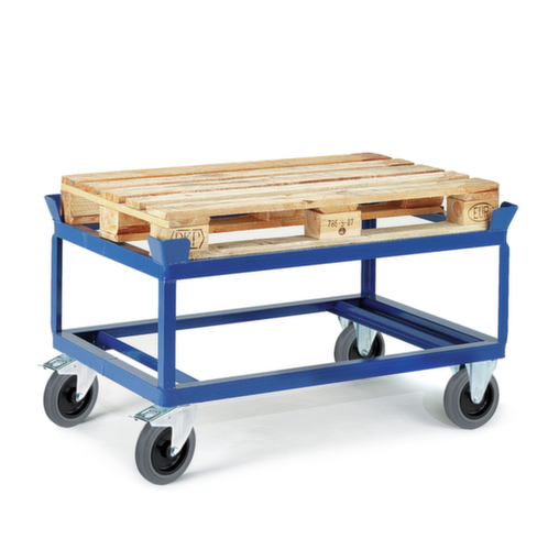 Rollcart Paletten-Fahrgestell, Traglast 600 kg, Ladeflächenlänge 1230 mm Standard 1 L