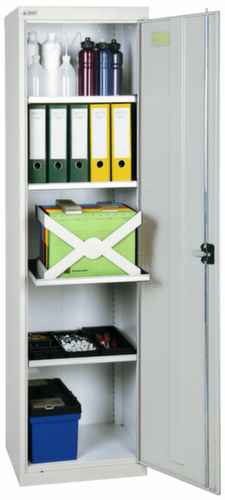 stumpf Hoher Werkzeugschrank Serie 3000 mit ausziehbaren Wannenböden + Schubladen, Breite 500 mm Standard 1 L