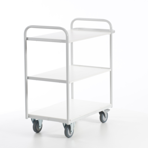 Rollcart Bürowagen, Traglast 150 kg, 3 Etagen Standard 6 L