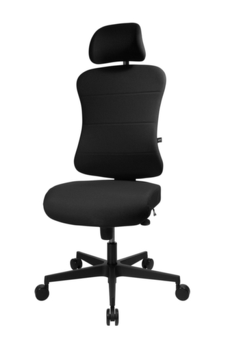 Topstar Bürodrehstuhl Art Comfort mit Kopfstütze, schwarz Standard 6 L