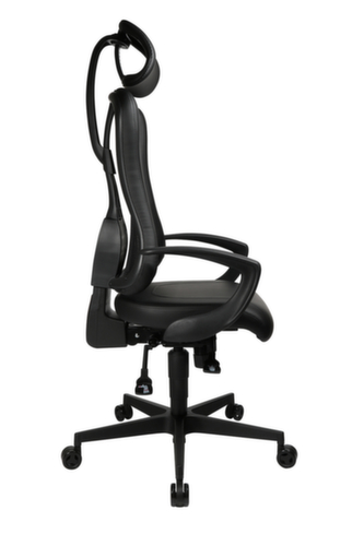 Topstar Bürodrehstuhl Sitness Racer RS mit AL "Q3" + KS mit Kopfstütze, schwarz Standard 2 L