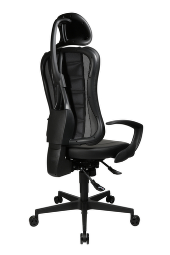 Topstar Bürodrehstuhl Sitness Racer RS mit AL "Q3" + KS mit Kopfstütze, schwarz Standard 3 L