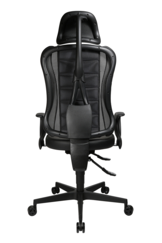 Topstar Bürodrehstuhl Sitness Racer RS mit AL "Q3" + KS mit Kopfstütze, schwarz Standard 4 L