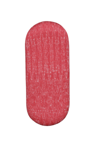 Topstar Sitz-/Stehhilfe Sitness H2 mit Skateboard-Sitz, Sitzhöhe 570 - 770 mm, Sitz rot Standard 3 L