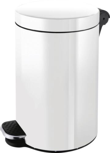 helit Antibakterieller Tretabfallbehälter the knight, 20 l, weiß