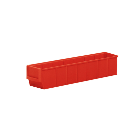 Regalkasten Profi gewellter Boden, rot, Tiefe 400 mm Standard 1 L