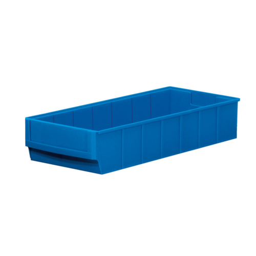 Regalkasten Profi gewellter Boden, blau, Tiefe 400 mm Standard 1 L