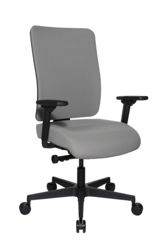 Topstar Bürodrehstuhl Sitness Open X (P) Deluxe inkl. AL "TW2", grau Standard 6 L