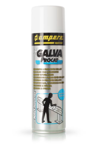 a.m.p.e.r.e. Zinkspray Galva Procat®, korrosionsverhütend, superglänzend Standard 1 L