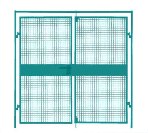 Doppel-Flügeltür für Trennwandsystem, Breite 2000 mm