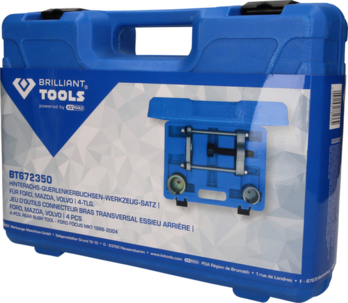 Brilliant Tools Hinterachs-Längslenkerbuchsen-Werkzeug-Satz Standard 8 L