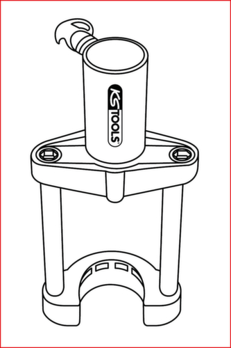 KS Tools Master Universal Presswerkzeug-Satz für Achsteile Standard 2 L