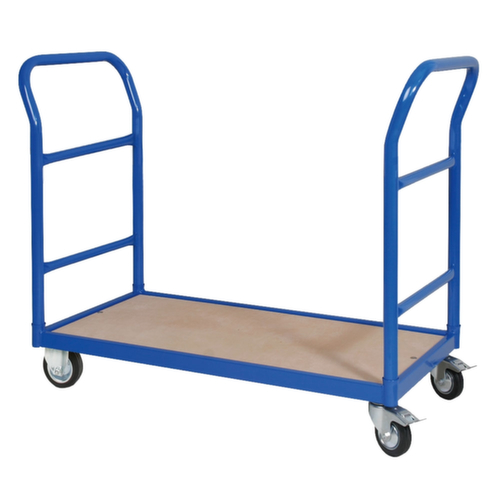 Doppelschiebebügelwagen, Traglast 250 kg, Ladefläche 950 x 445 mm Standard 1 L