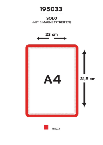 tarifold Inforahmen Magneto tview Solo Standard 1 L