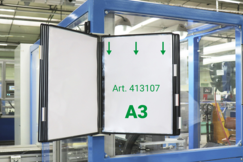 tarifold Sichttafelsystem, mit 10 Sichttafeln in DIN A3 Standard 1 L