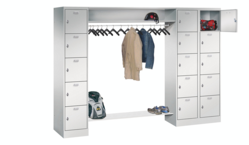 PAVOY Personal-Garderobe Basis, Breite 2550 mm Standard 1 L