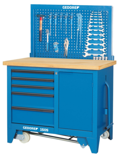 GEDORE 1505 Rollwerkbank Standard 2 L