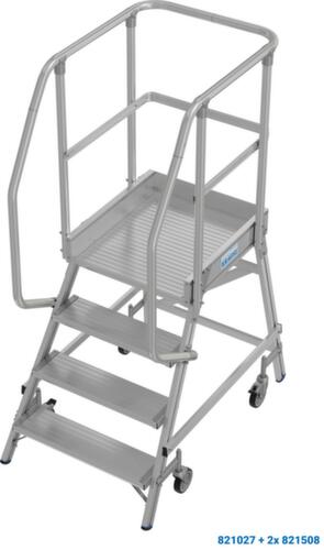 Krause Fahrbare Podesttreppe STABILO® Professional Milieu 2 L