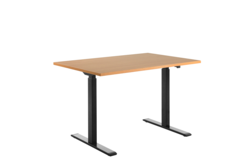 Topstar Elektrisch höhenverstellbarer Schreibtisch E-Table Smart mit T-Fußgestell Standard 2 L