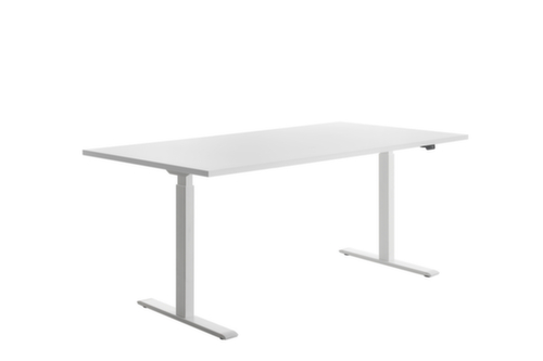 Topstar Elektrisch höhenverstellbarer Schreibtisch E-Table Smart mit T-Fußgestell Standard 2 L