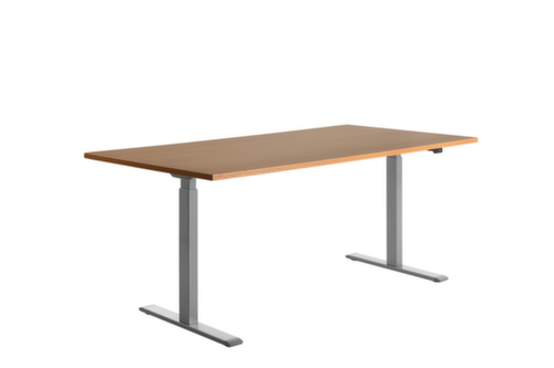 Topstar Elektrisch höhenverstellbarer Schreibtisch E-Table Smart mit T-Fußgestell Standard 2 L