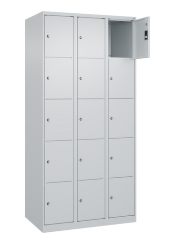 C+P Schließfachschrank Classic Plus, 15 Fächer Standard 2 L