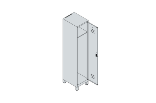 C+P Spind Classic Plus, Abteilbreite 400 mm Standard 3 L