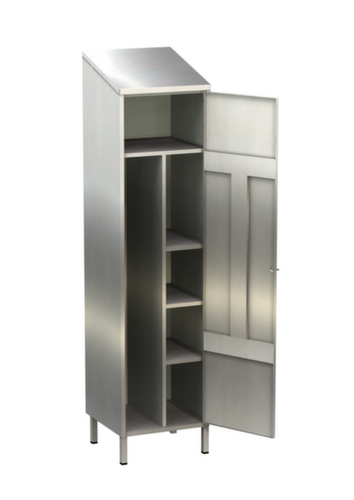 Edelstahl-Putzmittelschrank Standard 1 L