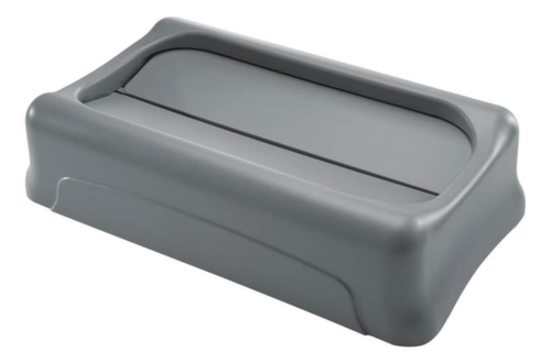 Rubbermaid Schwingdeckel Slim Jim® für Wertstoffsammler, grau Standard 2 L