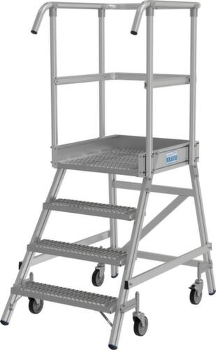 Krause Fahrbare Podesttreppe STABILO® Professional Standard 3 L