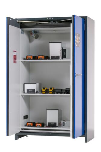 Asecos Lithium-Ionen Lagerschrank ION-LINE Typ 90, Höhe x Breite x Tiefe 1953 x 1193 x 615 mm Standard 1 L