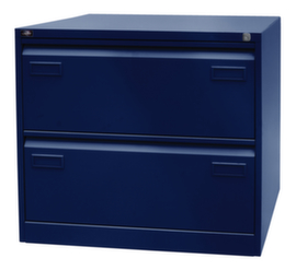 Bisley Hängeregistraturschrank Light, 2 Auszüge, oxfordblau/oxfordblau