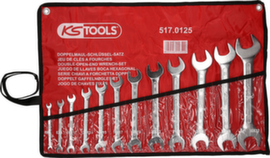 KS Tools Doppel-Maulschlüssel-Satz