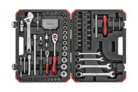 GEDORE R46003097 Steckschlüssel-Satz 1/4"+1/2" 97-teilig