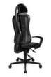 Topstar Bürodrehstuhl Sitness Racer RS mit AL "Q3" + KS mit Kopfstütze, schwarz Standard 3 S