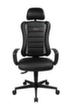 Topstar Bürodrehstuhl Sitness Racer RS mit AL "Q3" + KS mit Kopfstütze, schwarz Standard 5 S