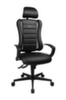 Topstar Bürodrehstuhl Sitness Racer RS mit AL "Q3" + KS mit Kopfstütze, schwarz Standard 6 S