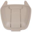 Rubbermaid Mülltonne, 100 l, beige, Deckel grau Detail 1 S